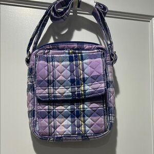 Vera Bradley Crossbody in amethyst plaid